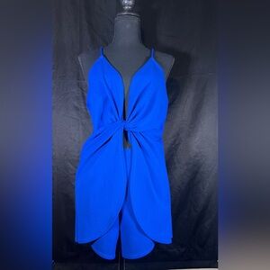 Stylish Romper Blue Worn Once